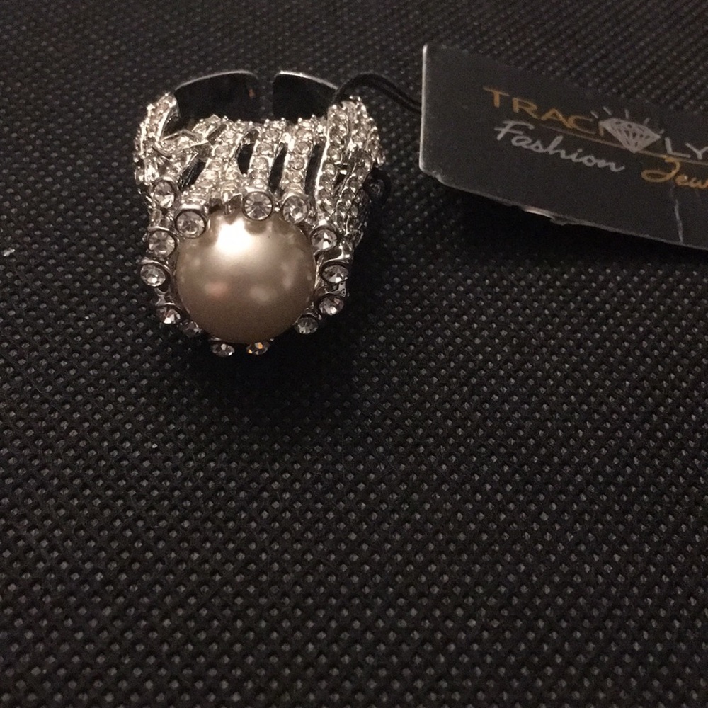 Traci Lynn Pearl Ring